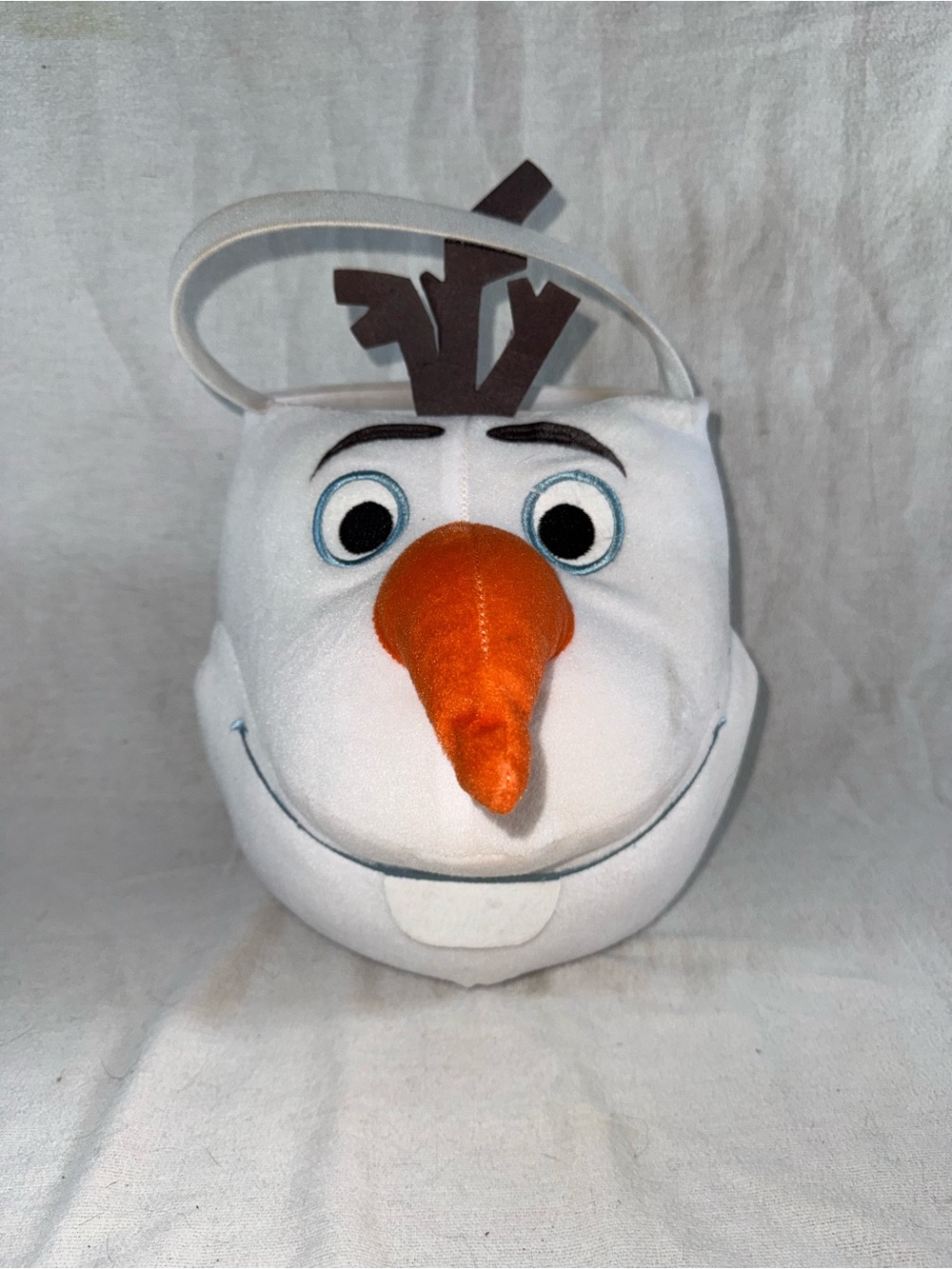 Disney Frozen Oalf White Plush Character Halloween/Easter Basket